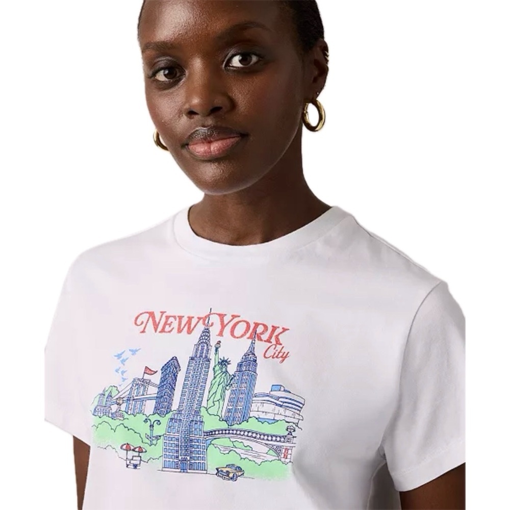 Levi’s New York Graphic Tee T-Shirt City Landmarks NWT